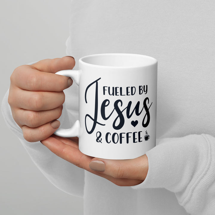 "Fueled by Jesus & Coffee" Mug