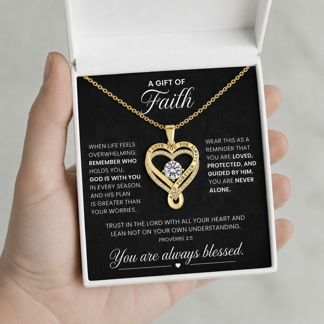 A Gift of Faith – You Are Always Blessed Necklace