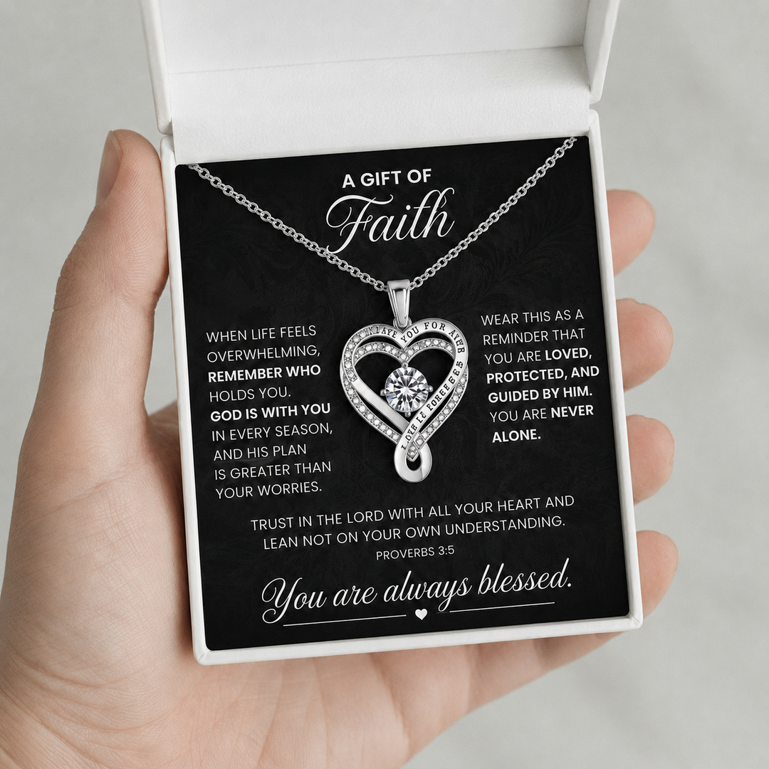A Gift of Faith – You Are Always Blessed Necklace