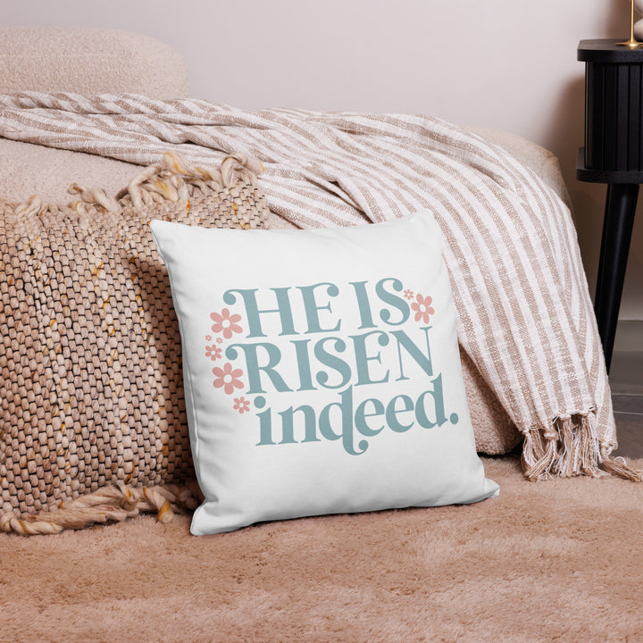 He is Risen Pillow Case