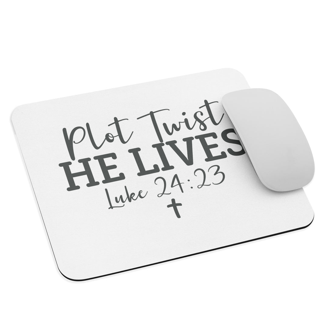 Luke 24:23 Mouse Pad