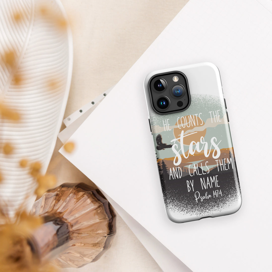 Psalm 147:4 iPhone Case Always Blessed Psalm 147:4 iPhone Case Always Blessed
