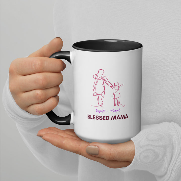Mother & Child Mug Color Inside