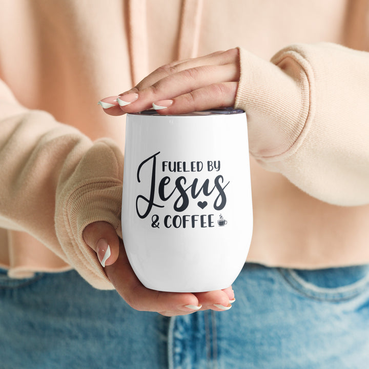 Fueled By Jesus & Coffee Small Tumbler
