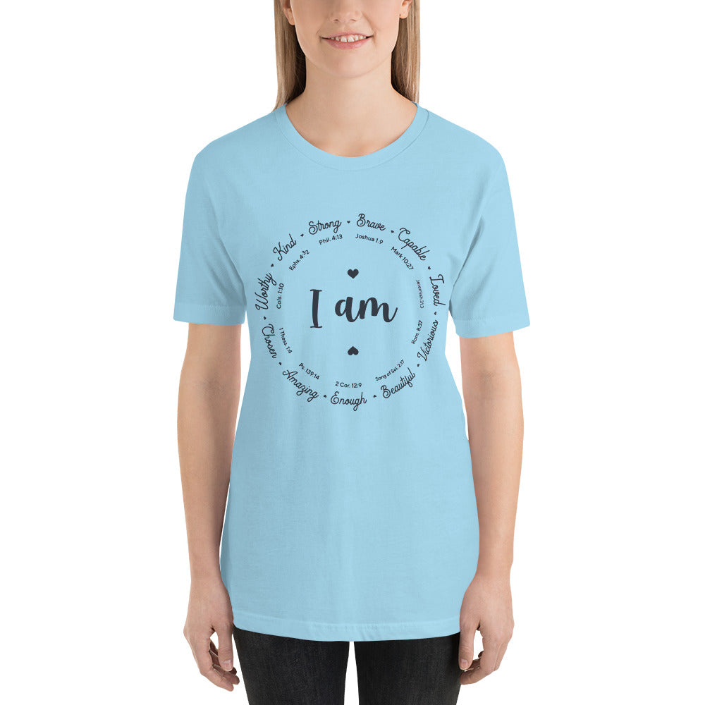 "I am" Positivity and Strength  T-Shirt