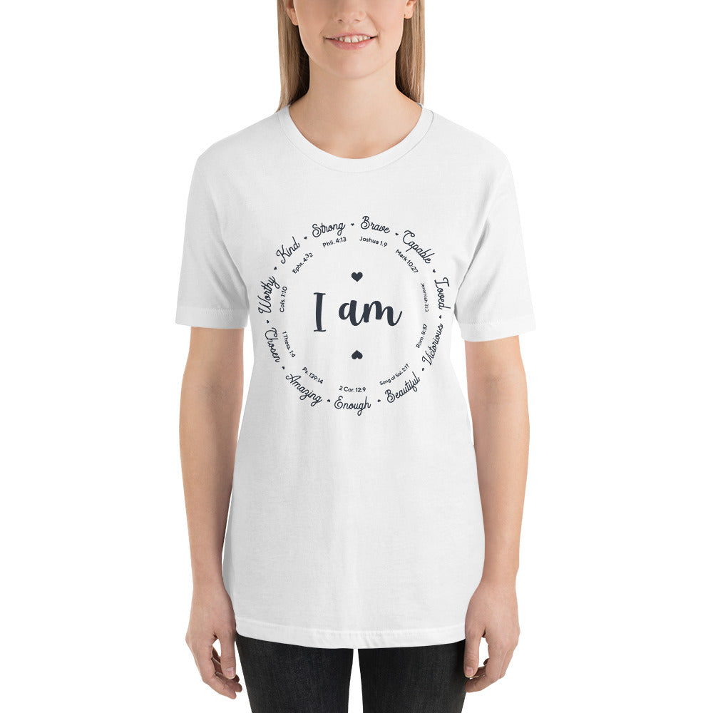 "I am" Positivity and Strength  T-Shirt